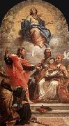 Carlo Maratti Assumption and the Doctors of the Church oil painting